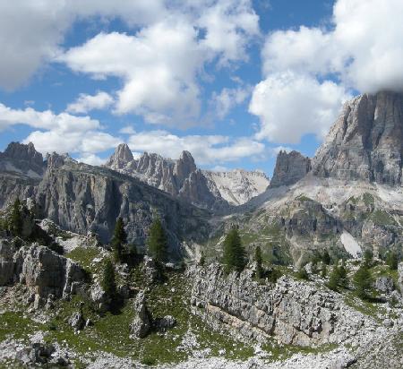 Paesaggio Montano Estivo Dolomiten