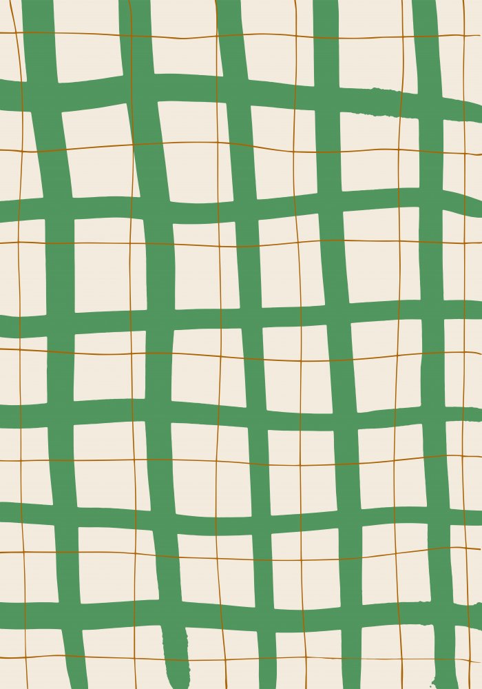 Green Grid von Pictufy Studio