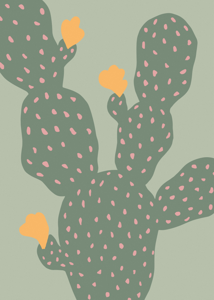 Cactus Green von Pictufy Studio