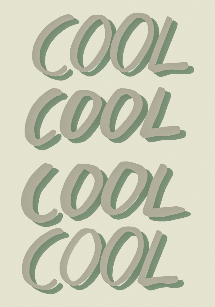 Cool Green von Pictufy Studio