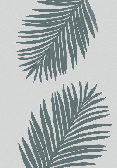 Palm Leaf Gray with tint of green 02Palm Leaf Color Matched 02