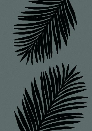 Palm Leaf Gray with tint of green 03