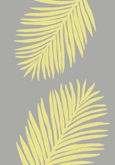 PALM LEAF 01 YELLOW