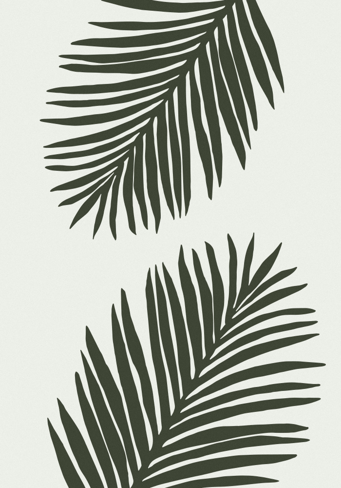 PALM LEAF 04 GREEN von Pictufy Studio