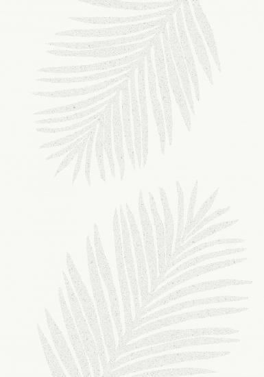 PALM LEAF 13 GRAY PATTERN