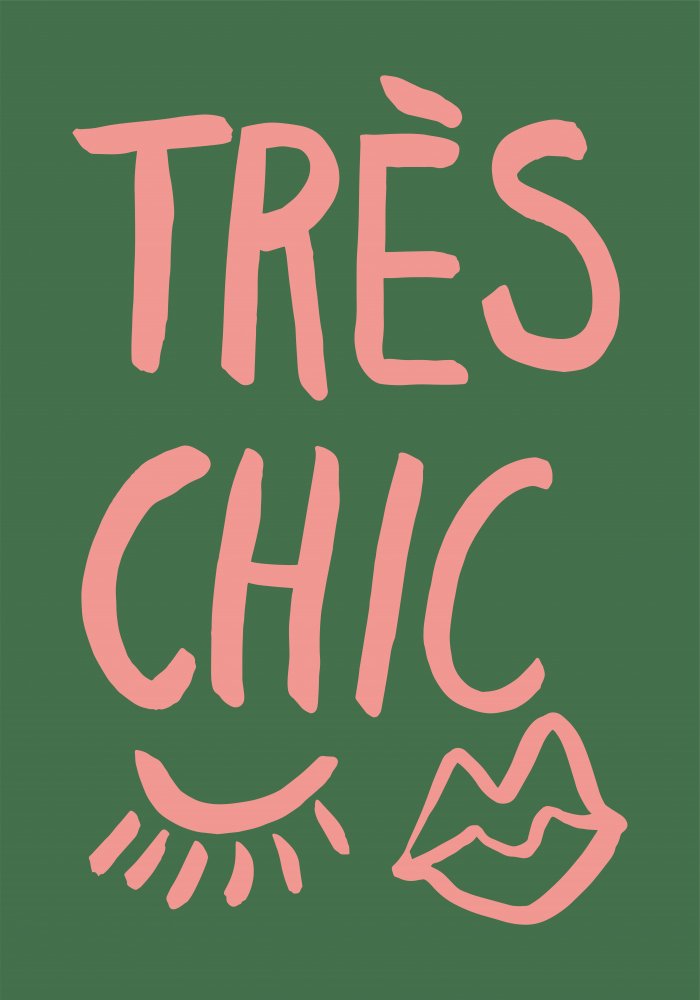 Très Chic Green von Pictufy Studio