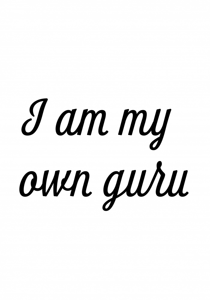 I am my own guru von Pictufy Studio II