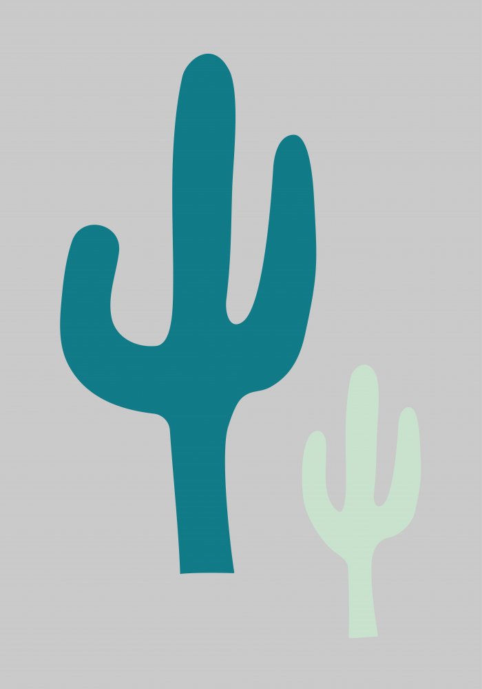 Cactus Grey von Pictufy Studio II