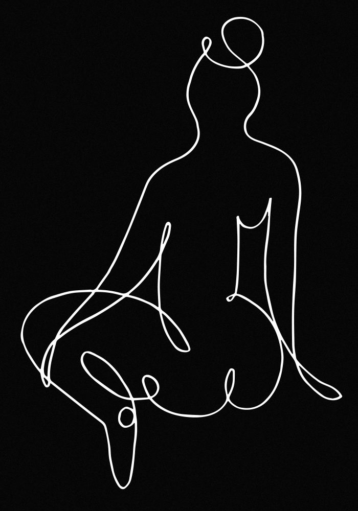 lineart_nude black pica_002_Black von Pictufy Studio II