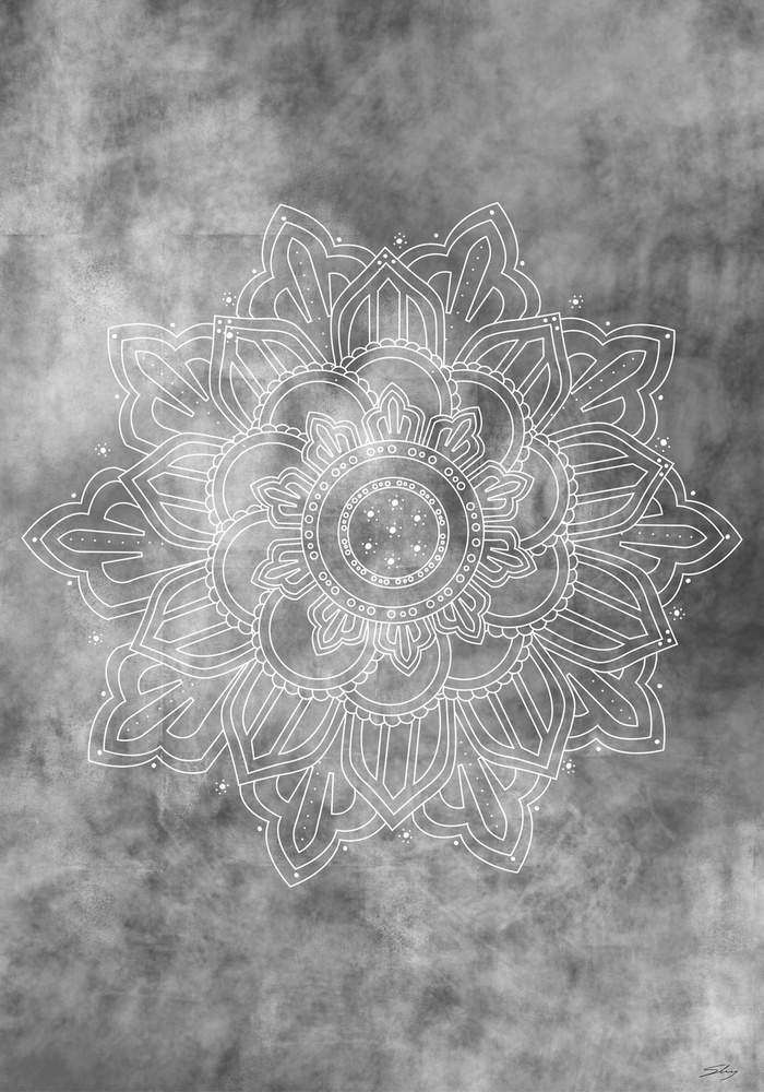 Mandala Smokey von Pictufy Studio II