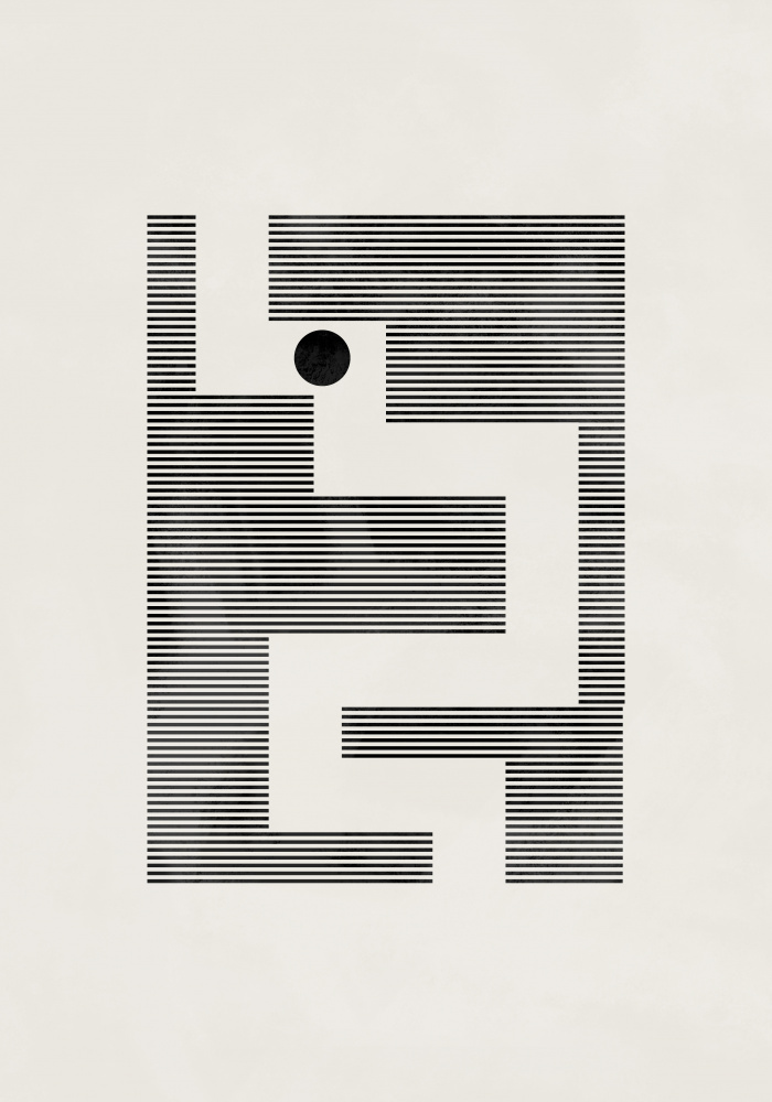 Minimalist maze von Pictufy Studio II