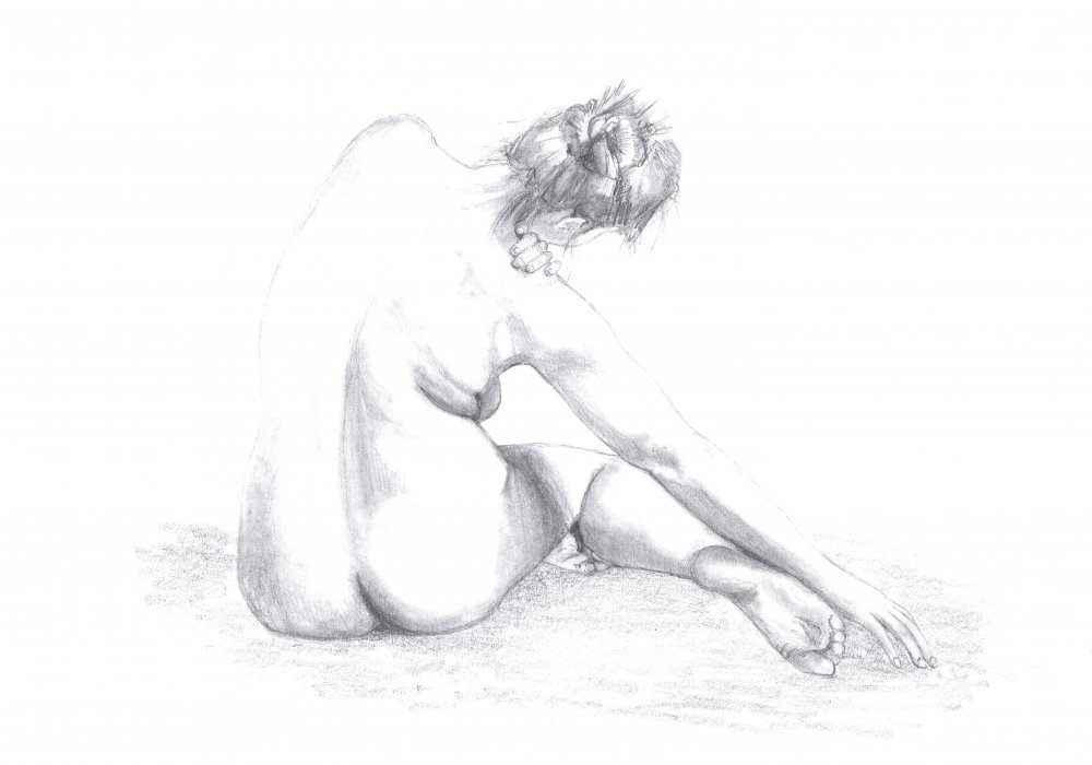 Sketch of a Woman von Pictufy Studio II