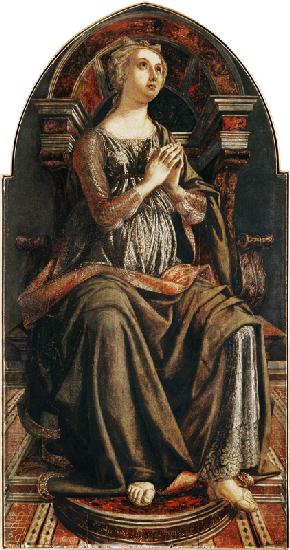 Hope, from a series of panels depicting the Virtues designed for the Council Chamber of the Merchant