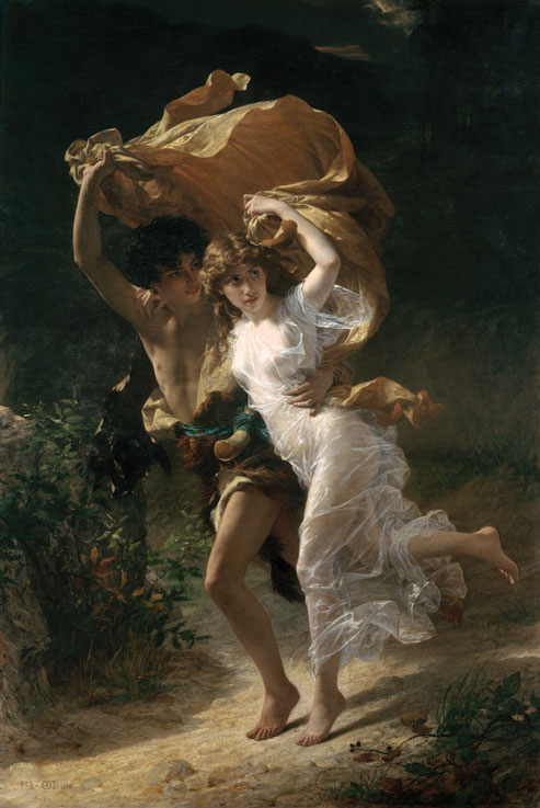 The Storm von Pierre-Auguste Cot