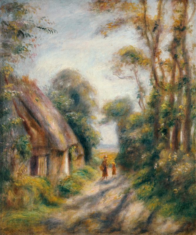 The Outskirts of Berneval von Pierre-Auguste Renoir