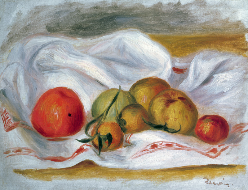 Still Life with Apples von Pierre-Auguste Renoir