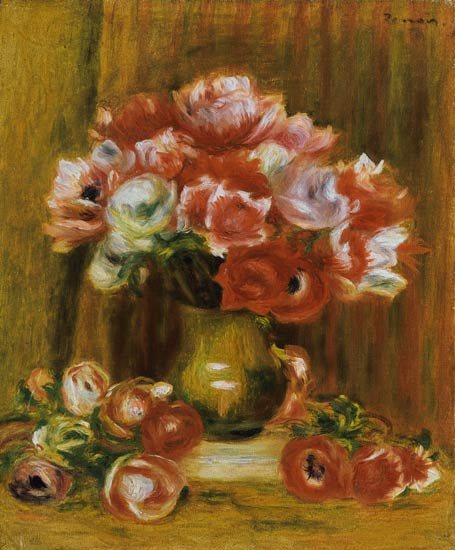 Anemones von Pierre-Auguste Renoir