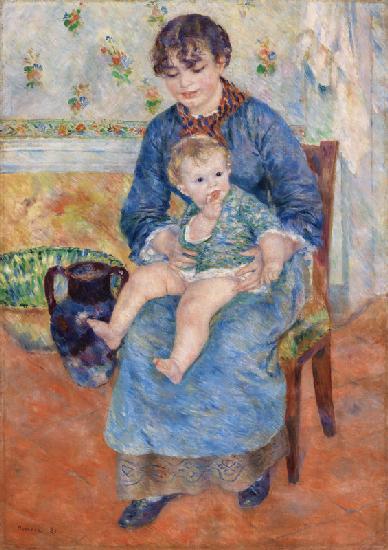 Renoir / Mere et enfant / 1881