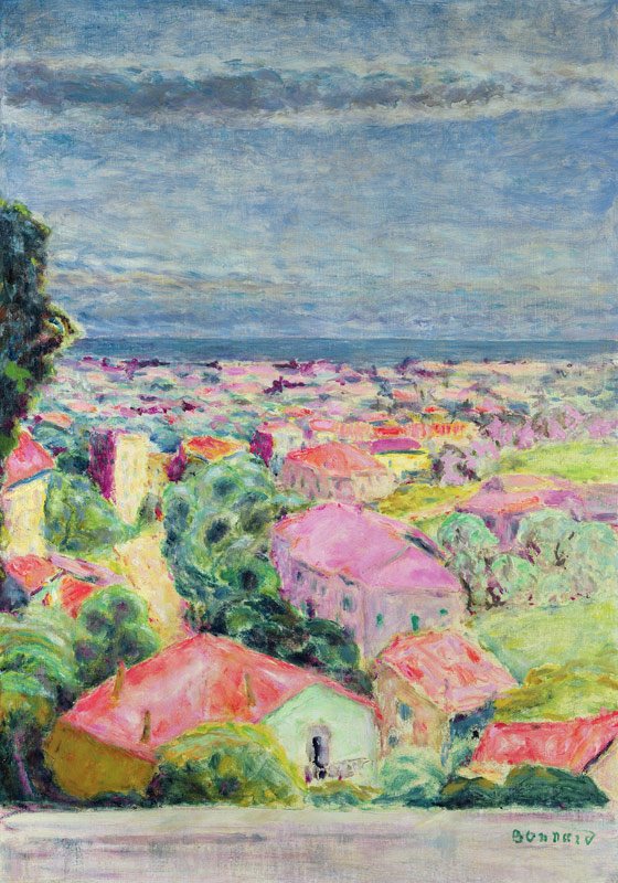 Ansicht von Cannet von Pierre Bonnard