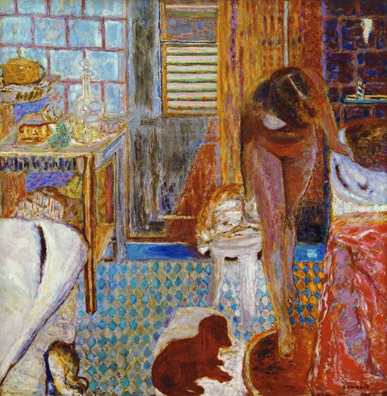 Das Badezimmer von Pierre Bonnard