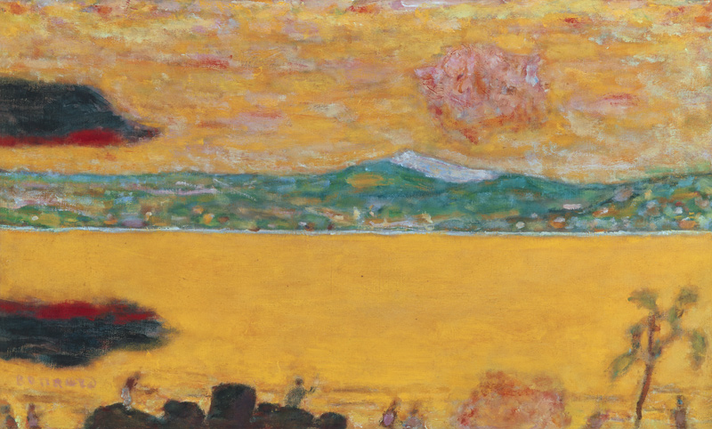 Le Golfe de St. Tropez. von Pierre Bonnard