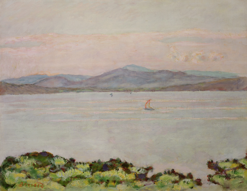 Le Golfe entre La Napole und St. Raphael von Pierre Bonnard