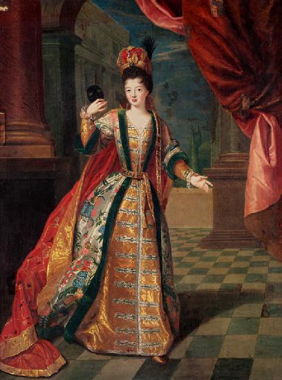 Portrait of a Woman in a Ball Gown