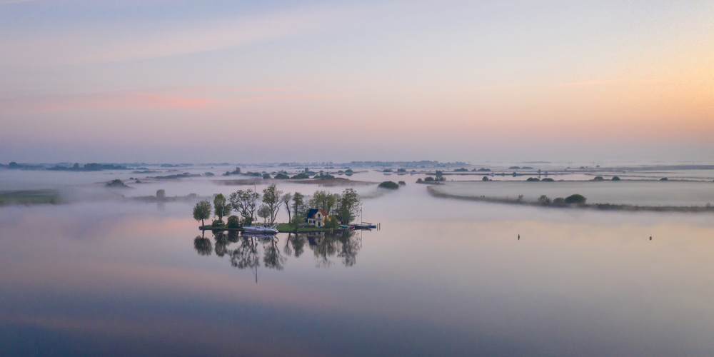 Misty morning von Piet Haaksma