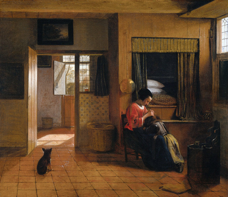 Die Mutterpflichten von Pieter de Hooch