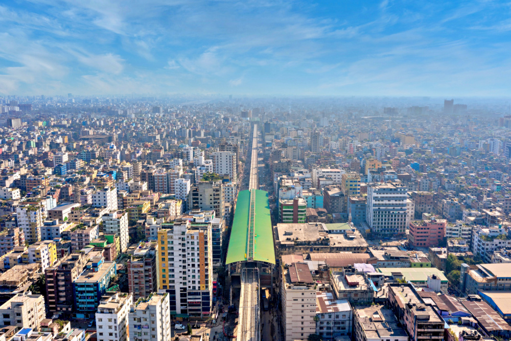 Dhaka Metro Station von Pinu Rahman