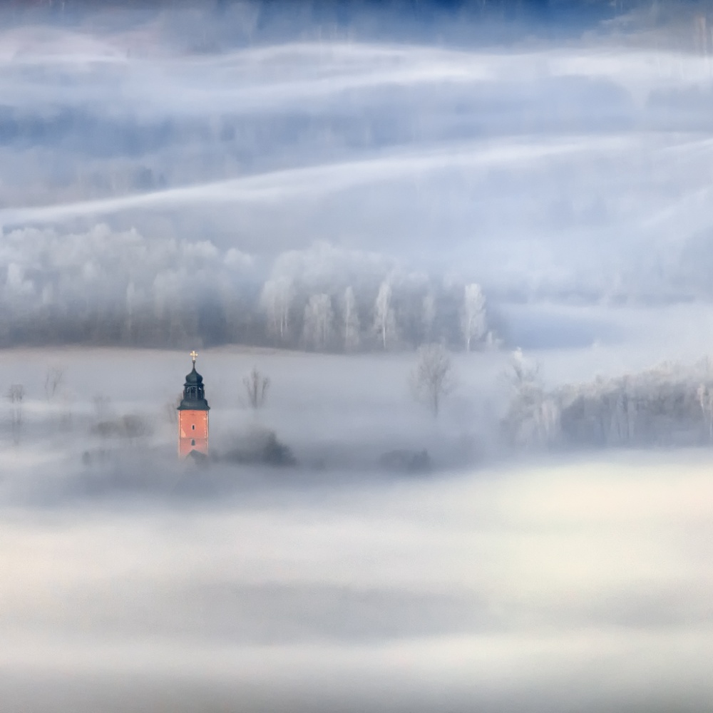 bathed in fog von Piotr Krol (Bax)