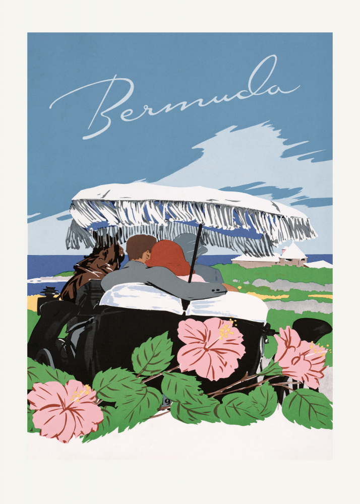 Bermuda (1940 1950) By Adolph Treidler von Plakatkunst