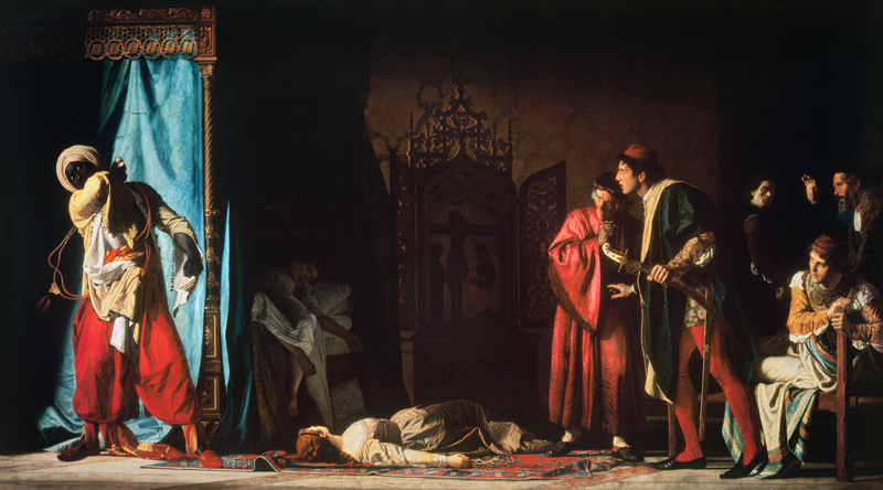 Death of Othello von Pompeo Molmenti