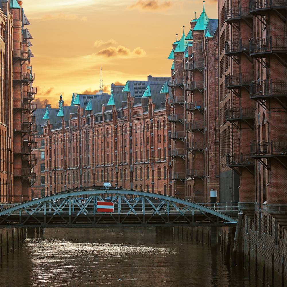 Speicherstadt 27 von Regina Porip