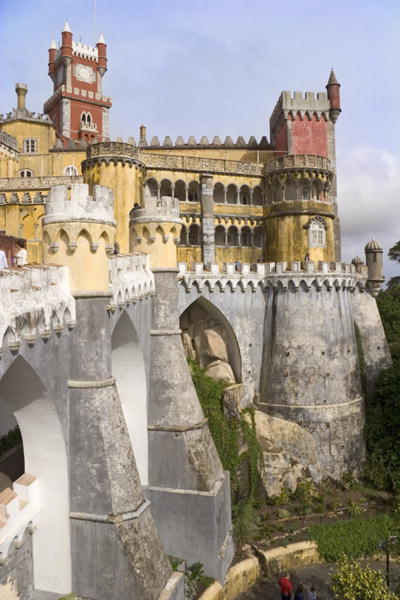 View of the palace and exterior walls (photo)  von Portuguese School