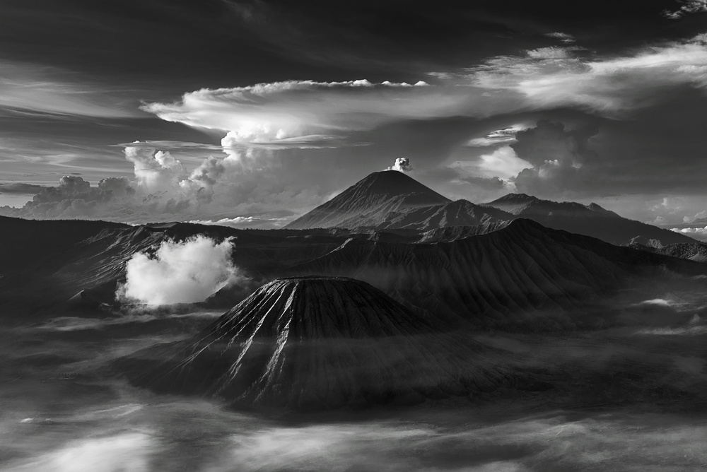 Morning view of Mt Bromo von PRADEEP RAJA