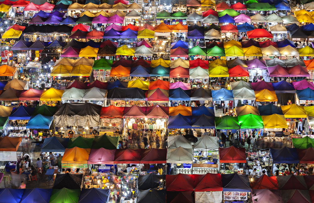 Colorful Market von Prasad Ambati