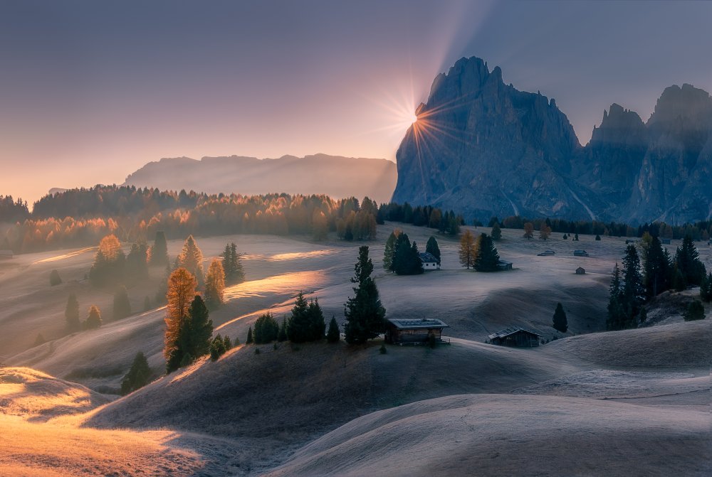 Seiser Alm in Italy von Qing Li