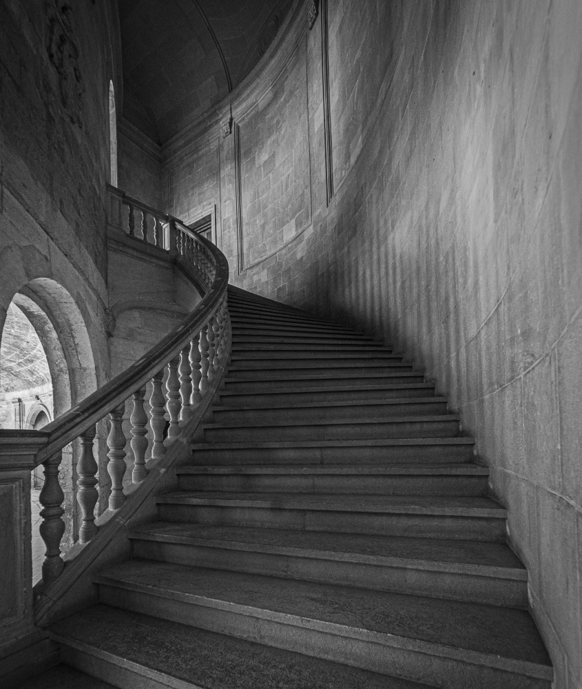 Stairs of the Palace of Carlos V von Rafa Roldan