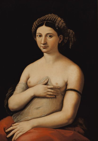 La Fornarina von Raffael - Raffaello Santi