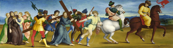 Der Weg zum Golgatha von Raffael - Raffaello Santi