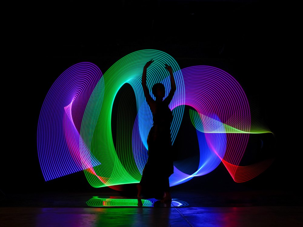 Silhouette Colourful von Rahel Jo