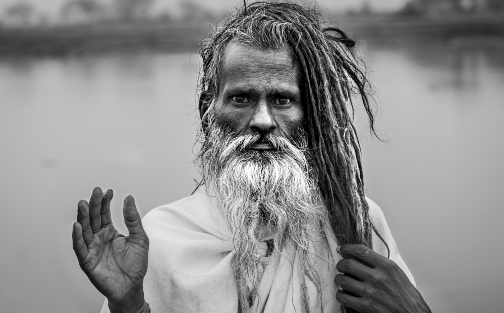 Portrait of a Sadhu von Rahulpurohit