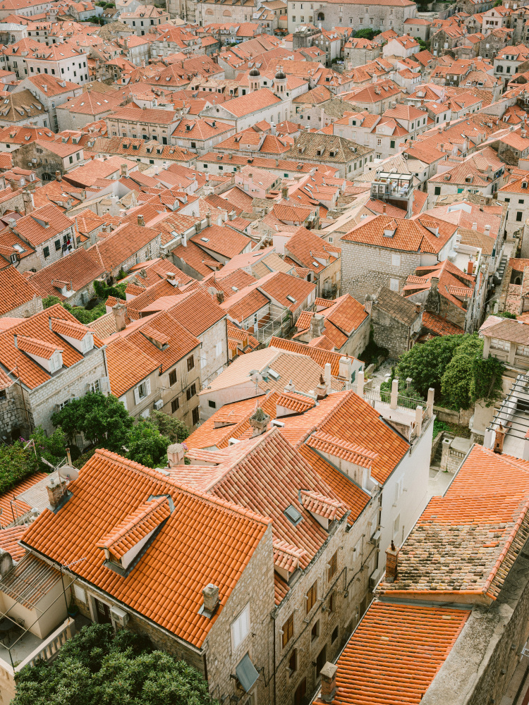 Roofs of Dubrovnik von Raisa Zwart