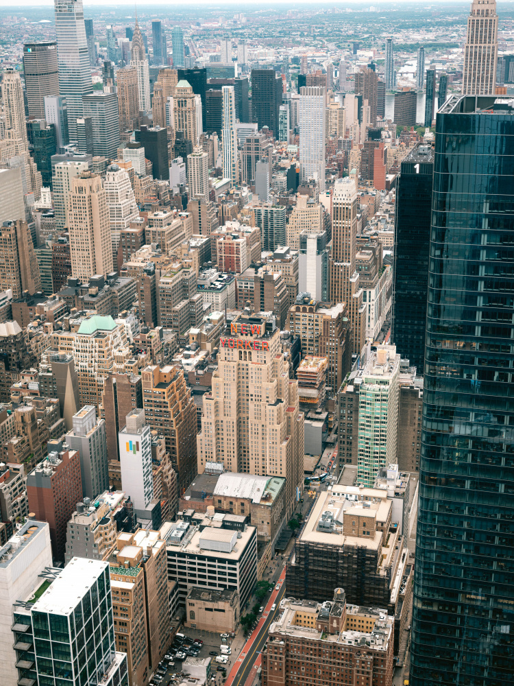 New York City from above von Raisa Zwart