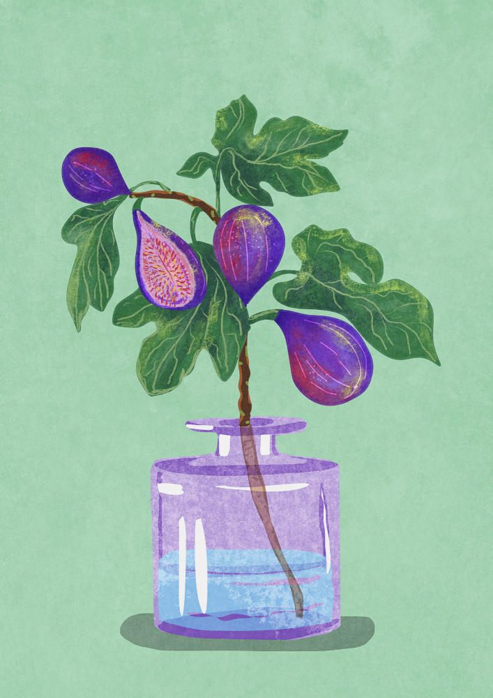 Figs Branch In Vase von Raissa Oltmanns