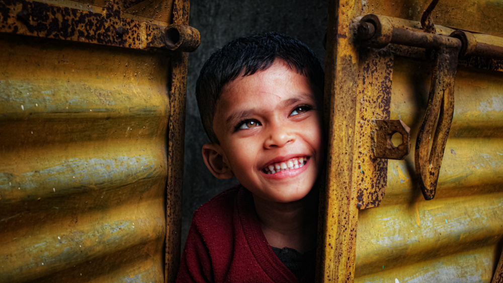 Child and Rust von RAJA MANDAL