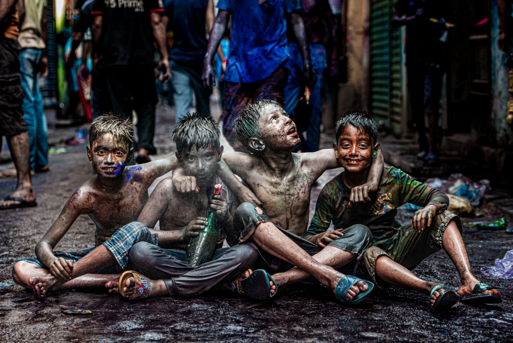 Holi Festival von Rakibul Alam Khan