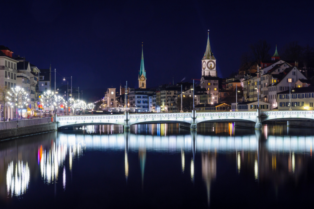 Zurich by Night von Ran Dembo