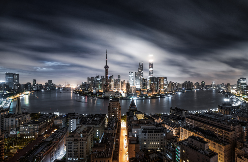 Shanghai before Sunrise von Ran Shen